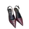 Za2026new arrival pointed toe stiletto pumps high heels back empty back strap fashion sandals accessible luxuryfashion high heels