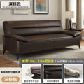 Cat scratch leather sofa bed all-in-one dual-purpose small apartment foldable sofa bed rental room three-person casual sofa bed