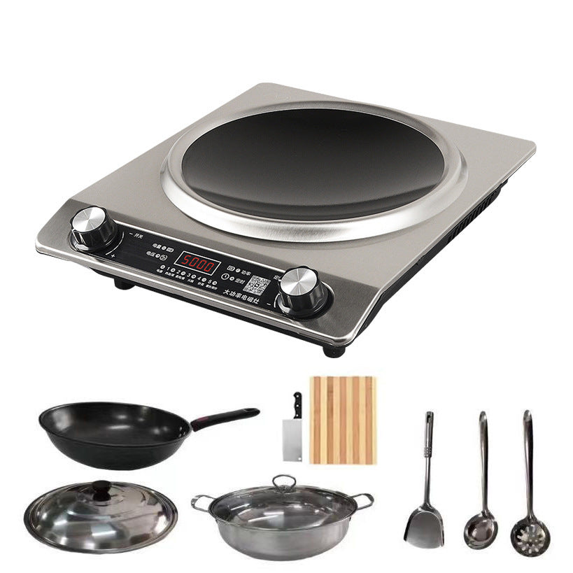 Concave induction cooker electric ceramic stove for home commercial fierce fire high power multi-function fierce fire one piece dropshipping gift cross-border