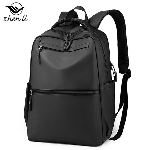 Zhenli  backpack men's lightweight fashion casual backpack large capacity business travel computer bag