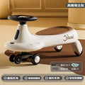 Kids twist car universal wheel model anti-rollover slip car music flash wheel balance rocking car model anti-rollover