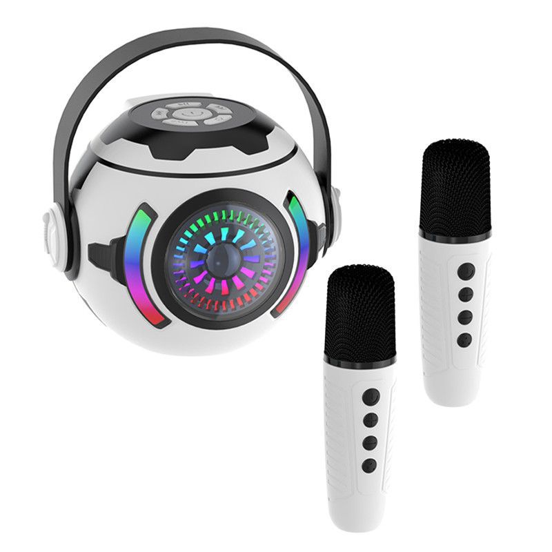 Karaoke-ready bluetooth speaker: wireless, outdoor, smart mini speaker with deep bass, high volume, and long battery life