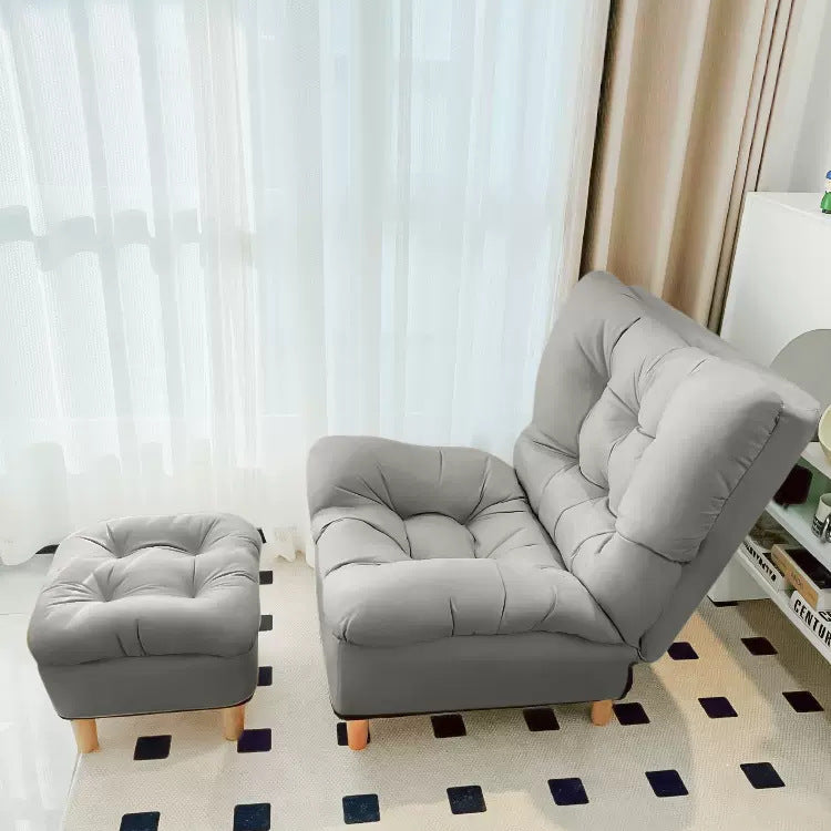 Beanbag sofa can lie down and sleep in the bedroom, small sofa, lazy chair, single chair, foldable recliner, balcony sofa chair