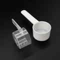 Individually wrapped 20ml plastic measuring spoons - ideal for masks, powders, feed, fertilizer, pesticides, and measuring water (20g capacity)