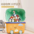 Large capacity kids' clothing storage bin - extra large organizer for baby toys, dolls, books, and more