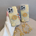 New year's wheel of fortune spinner case for apple 16 - good luck & fortune swirl design - iphone 11 full coverage lens protector case