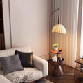 Fei shi desk living room for homenew arrivalsmall apartment bauhaus solid wood round small tea table floor lamp fei shi medium