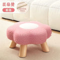 For homeflower low stool popular cloud stool sofa living room kids cute girls bedroom biscuit low stool shoe changing