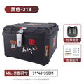 Motorcycle trunk electric vehicle rear trunk neutral pedal calf multi-style extra large capacity battery takeaway box