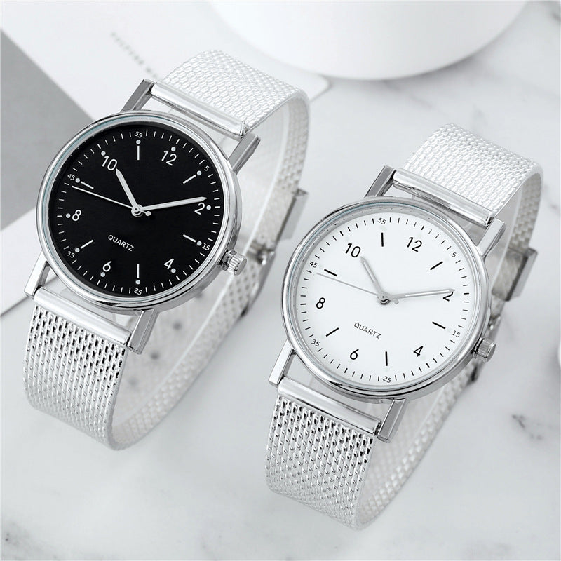 Export xiyin rubber mesh belt quartz watch women's watch thin luminous women's watch accessible luxury luminous watch women's watch