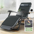 Nanjiren foldable bed nap for home lunch break portable office foldable recliner thickened bold balcony casual chair