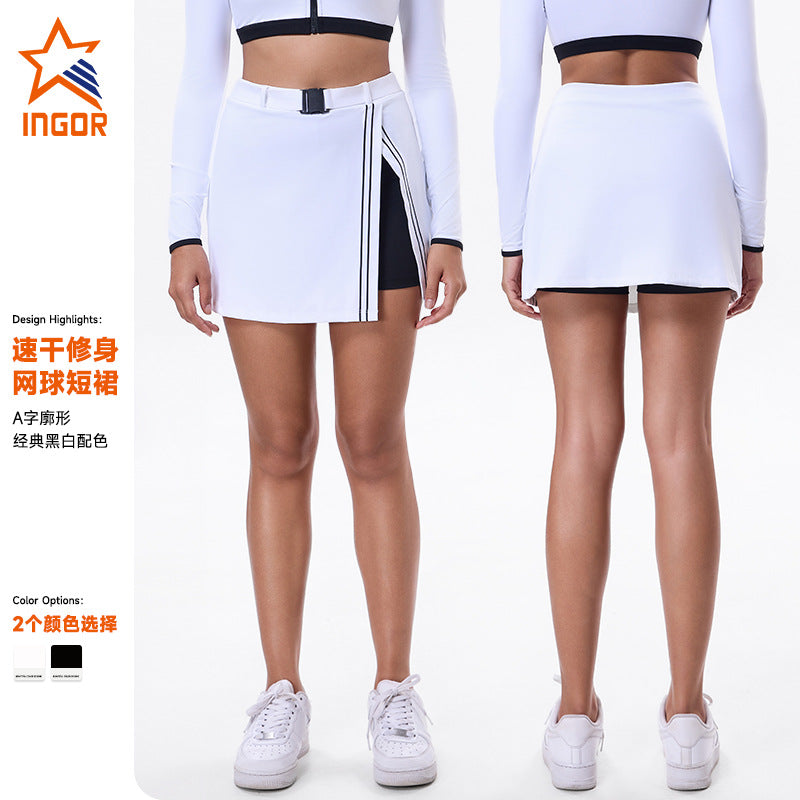New anti-exposure outdoor running skirt - perfect for everyday wear, badminton, tennis, golf, and yoga. wholesale available