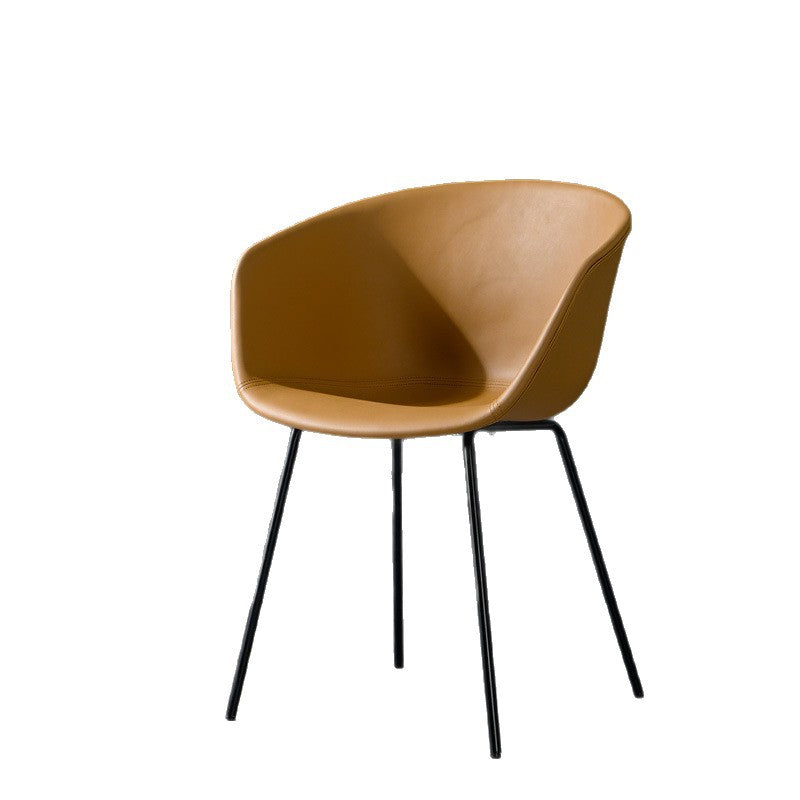Scandinaviancasual dining chair italian restaurant for home backrest stool modern casualcasualinspopular makeup desk chair