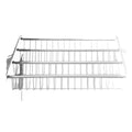 Bookshelf special picture book rack steel floor-standing storage rack modern casual library book rack bookcase for home bookshelf
