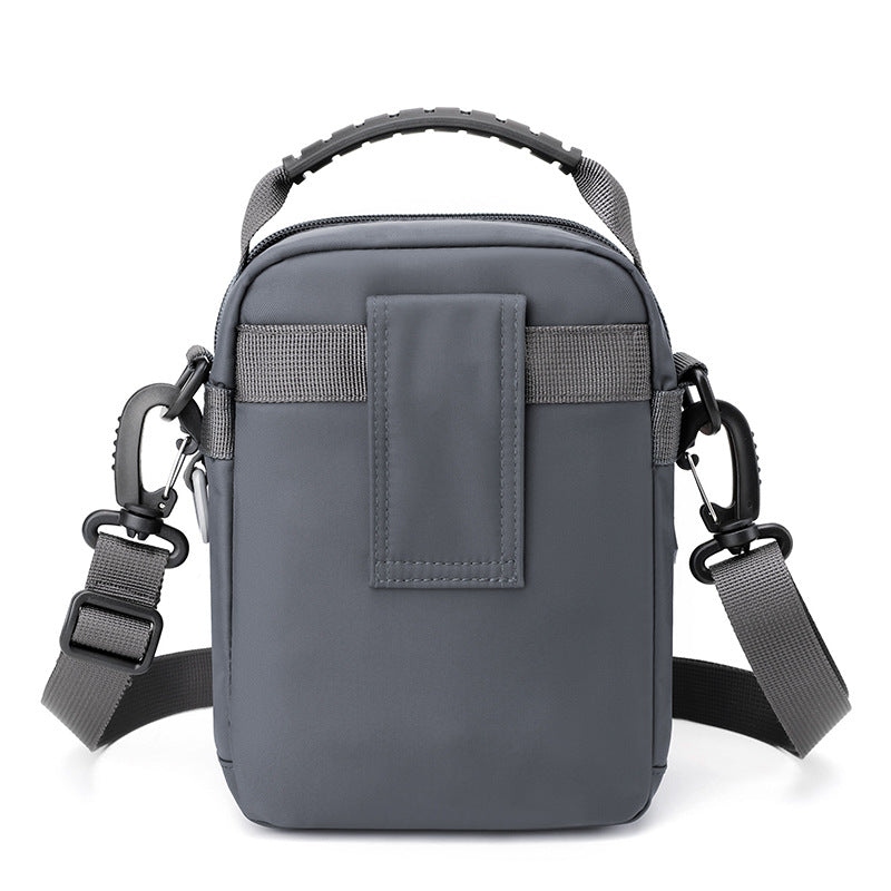 New men's shoulder bag outdoor messenger bag multi-functional dual-purpose wear belt bag travel bag mobile phone fanny pack