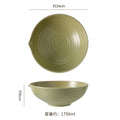 9.5inch pointed bowl-green