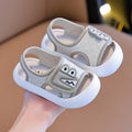 Baby boys' sandals summer girls' plastic anti-spill soft sole non-slip toddler first walker infant sandals 0-1-2-3 years