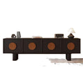 Tv cabinet solid wood floor-standing tv cabinet coffee table new chinoiserie long cabinet living room for homeaccessible luxury storage cabinet