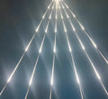 Led chasing light running water lamp with 24vfor home wedding popular corridor living room ceiling meteor shower lamp with marquee lamp