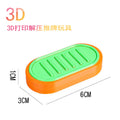 Kids puzzle 3d printing magnetic suction decompression handy gadget push card finger gyro boy handle piece casual unique toy
