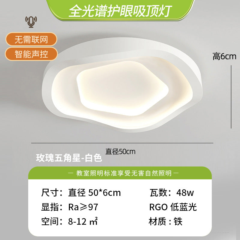 Bedroom light 2025 new minimalist ceiling lamp modern minimalist home advanced eye protection room master bedroom lighting