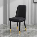 [reinforced carbon steel integrated frame + gold legs] black surface + black back