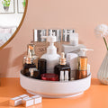 Rotating spice rack, rotating storage box, bathroom organizer, rotating makeup tray, fruit plate rotating stand
