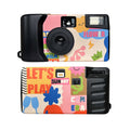 Happy dopamine disposable film camera - retro color film camera - birthday gift - beginner's kit for students