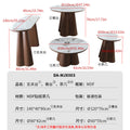 Customized slate dining table retrocasualfor home dining table mdf sticker export cross-border rectangular dining table