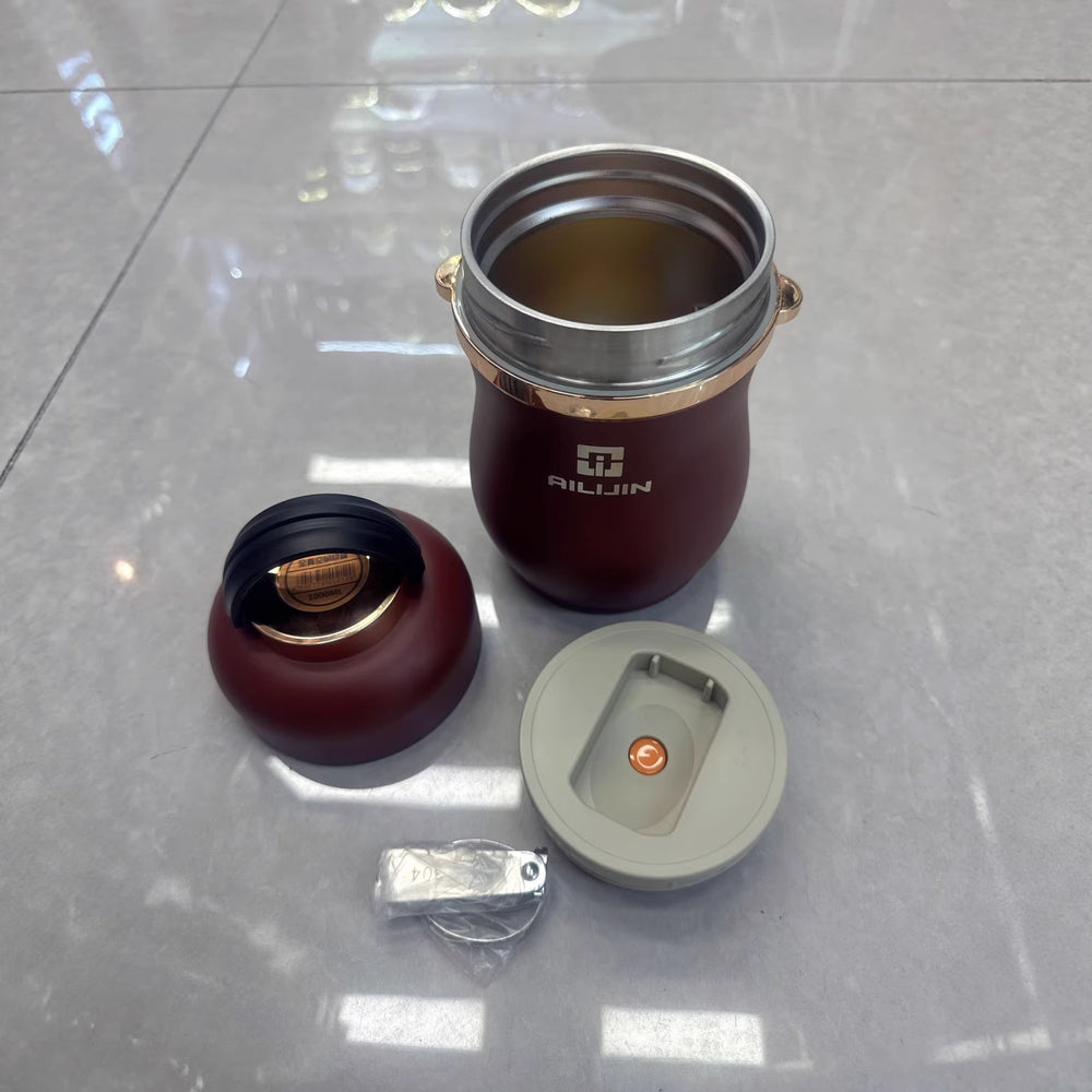 hot-selling factory direct sales thermal insulation bucket thermal insulation pot stewing pot high-quality stainless steel for home picnic handy gadget