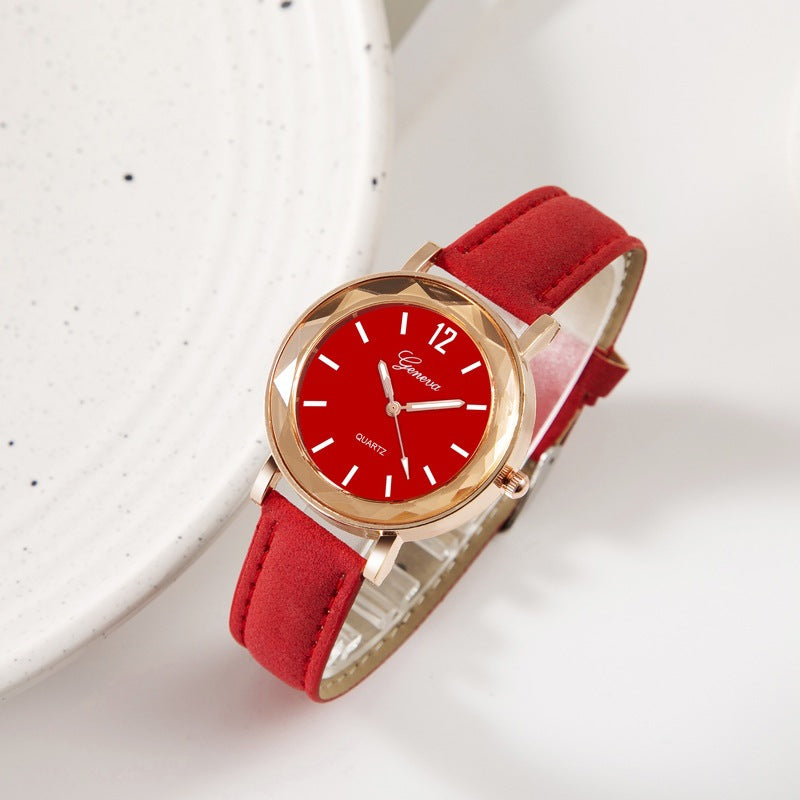 Wish new arrival watch - minimalist dial, matte leather strap, women's quartz watch, ladies' watch, watches