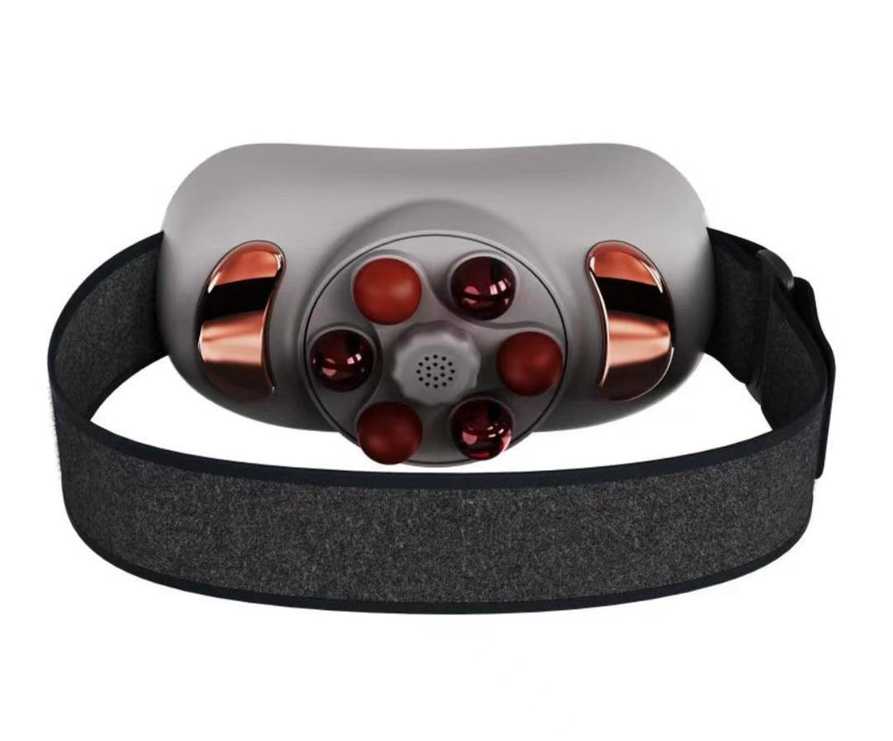 Smart waist massager - compact home lumbar massager, tui na massage belt, waist support & slimming device