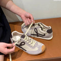 European hot-selling women's shoes: 2026 autumn new arrivals - breathable flat casual sneakers, versatile student german army trainers (gats)