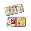 Tearable books for babies - durable, chewable cloth books with velcro - quiet, hand-tearable books - early education toys - washable