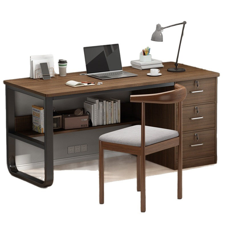 Computer desk desktop for home bedroom desk e-sports desk boss desk simple rental house with drawer office desk