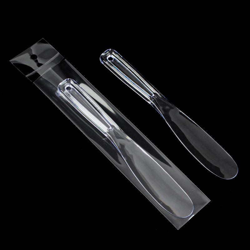 Diy large transparent mixing beauty applicator stick ps mask stick spa tool face mask stick scraper care stick