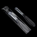 Diy large transparent mixing beauty applicator stick ps mask stick spa tool face mask stick scraper care stick