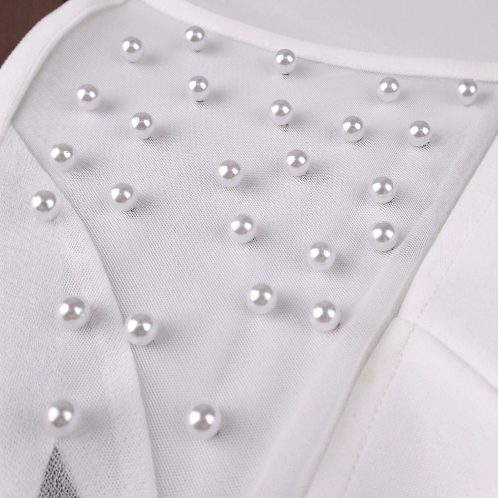 fashiontrendypatchwork beaded jumpsuit silmslimming look party banquet dress jumpsuit