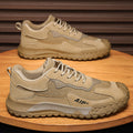 Spring men's shoes 2026 breathable sports casual construction site work safety shoes men's trendy shoes for work and business