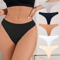 Fashionsexy thin low-waist underwear women's pure cotton crotch antibacterial seamless ice silk sports waist yoga briefs women