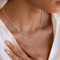 Amazon's new 26-letter finger chain stainless steel double-layered xiaomi bead bracelet yiwu spot wholesale