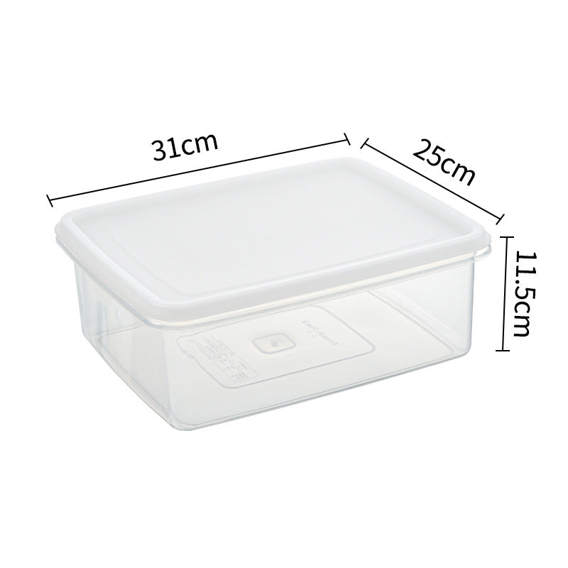 Good things refrigerator freezer storage box crisper box food grade special kitchen preparation packaging heatable storage box
