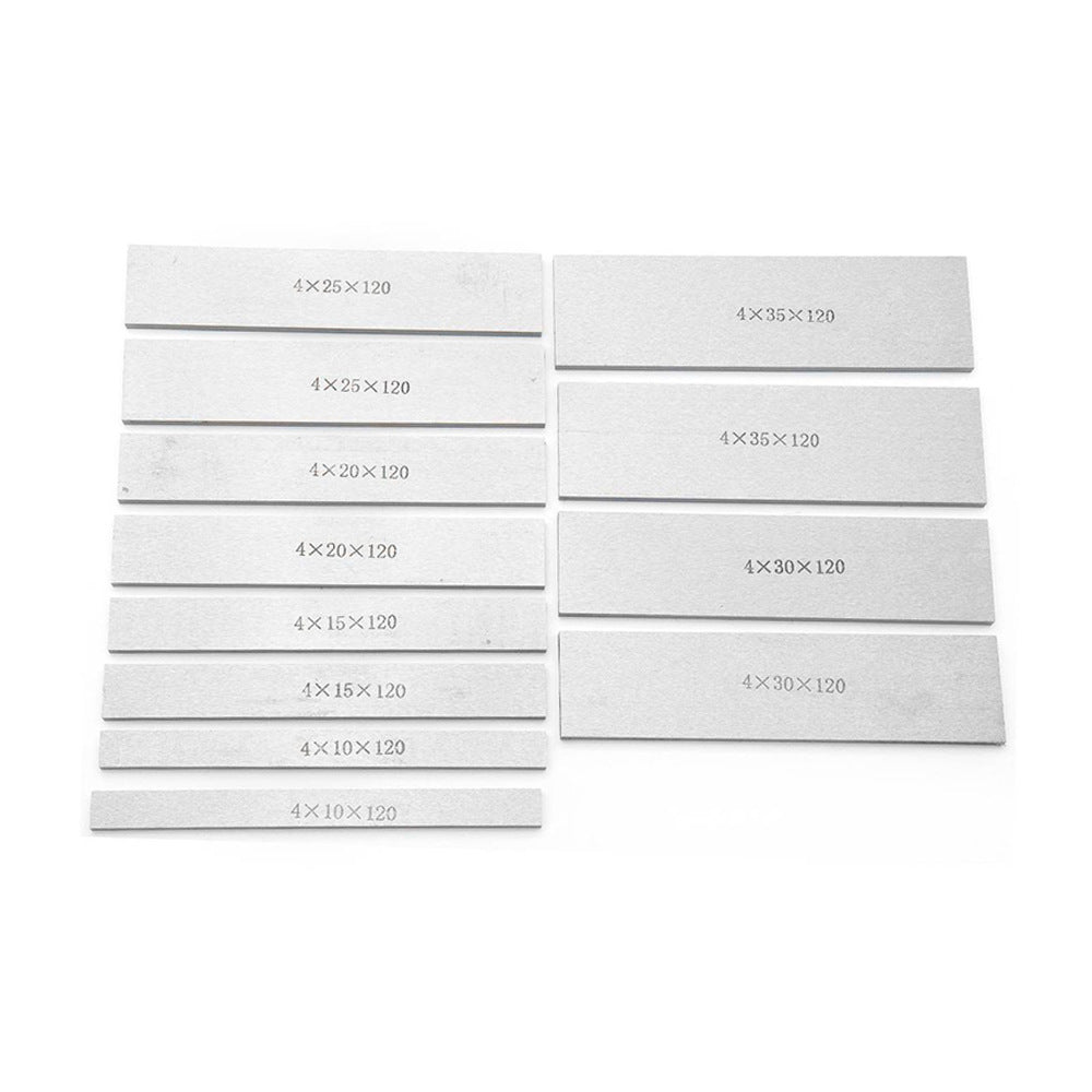 12 pieces parallel pad, parallel equal height pad, pad iron parallel block, high precision vice pad iron parallel plate