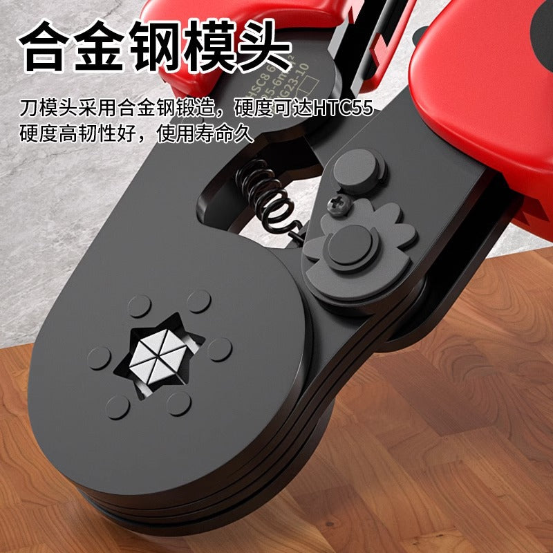 Warranty connection terminal Crimping pliers Tubular wire head Connection nose clamping crimping pliers Tools electrician professional pliers