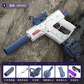 Second generation fire-breathing short sword electric water gun - tech blue (mail order box)