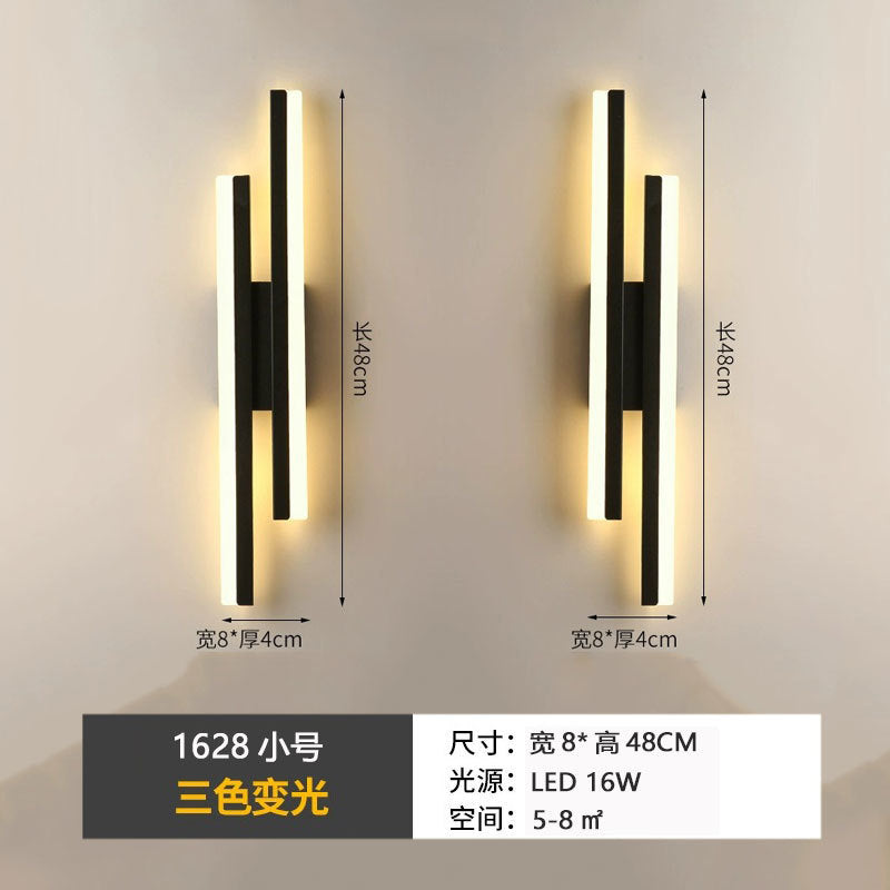 Wall Lamp Bedroom Simple Modern Creative Butterfly Bedside Lamp Aisle Corridor Wall Lamp 2025