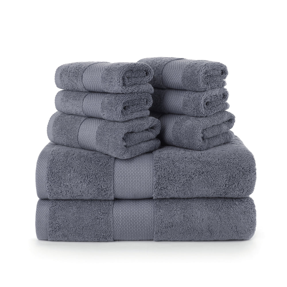 Towel and bath towel set, low lint, customizable with logo. suitable for hotels, b&bs, and beauty salons. vacuum-sealed packaging, dropshipping available, and barcode labeling