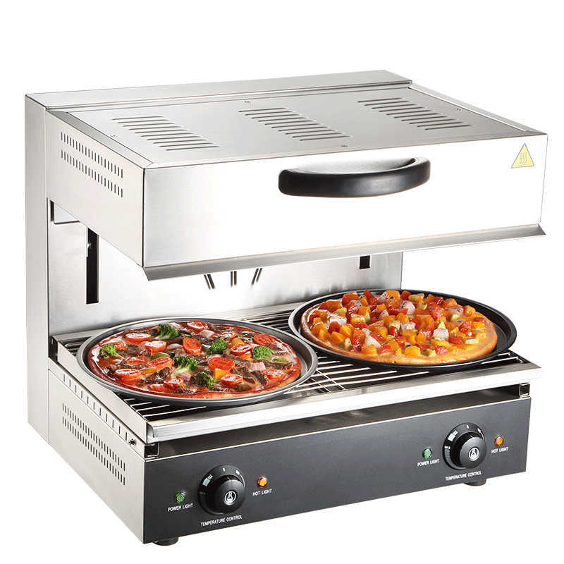 Lift-type electric heating surface stove commercial smokeless electric japanese bottom surface fire barbecue stove drying oven grill western style surface oven