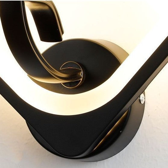 Wall lamp - nordic modern minimalist style - perfect for kids' rooms, bedrooms, balconies, stairwells, hallways, creative bedside lighting, and living room accent walls