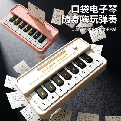 Electronic keyboard kids toy beginner mini piano playable music multifunctional keys musical instrument for boys and girls